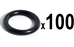 Bushing O-ring, 100 pieces - O-BU-100