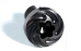 Grip Screw, Black, Whorl, 4 pieces - S-FSB-W-4