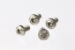 Grip Screw, Stainless, Whorl, 4 pieces - S-FSS-W-4